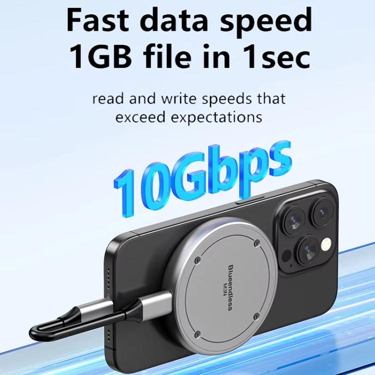 Blueendless M3NPD M.2 NVMe 2230/2242 Scatola per disco rigido magnetico per telefono, M3NPD