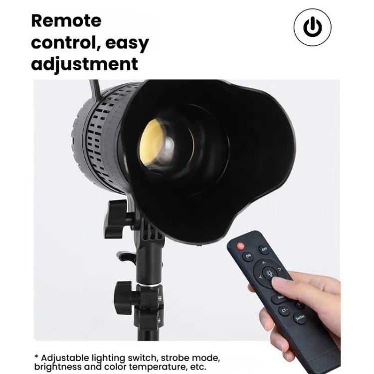 102 LEDs Spotlight Portrait Photography Fill Light Adjustable Focus Triple Color Temperature,US Plug, 100W, 175W, 275W, 100W+2.1m Tripod, 175W+2.1m Tripod, 275W+2.1m Tripod, 275W+2.1m Tripod+Crossbar