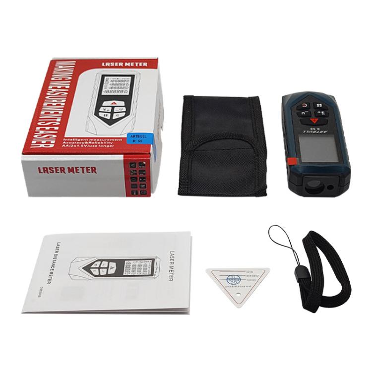 ARTBULL Misuratore di distanza laser a infrarossi portatile Righello elettronico, 50m