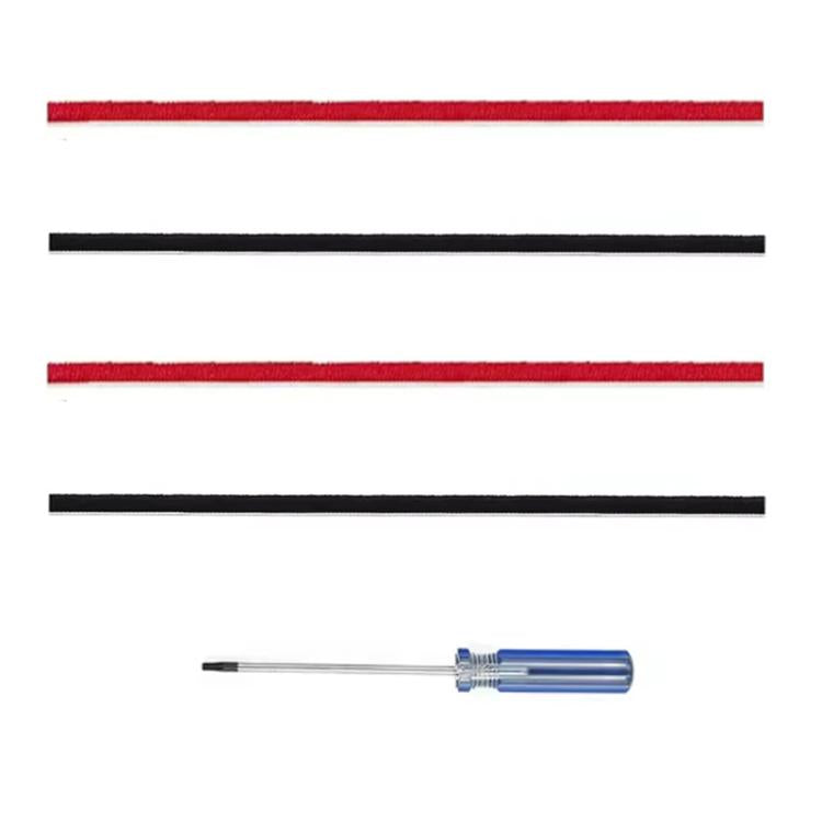 Strisce di peluche a spazzola rotante per aspirapolvere Dyson V7 / V8 / V10 / V11 Testina spazzola a trasmissione diretta, 1set 571 Wide, 2sets 571 Wide, 1set 674 Thin, 2sets 674 Thin