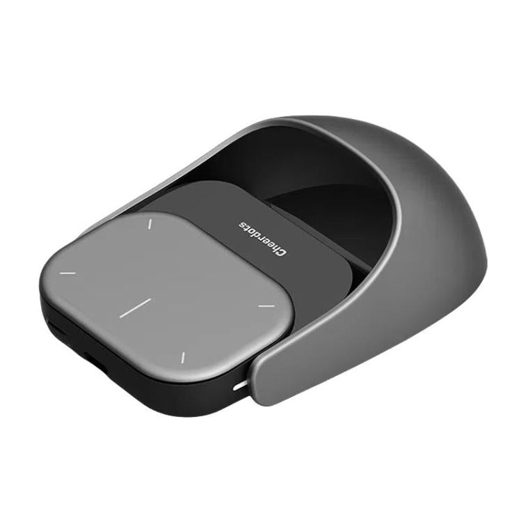 Cheerdots 2 Smart Mouse magnetico diviso ad aria Mouse wireless Bluetooth a doppia modalità, Black Basic, Dark Grey Basic, Black Recording, Dark Grey Recording