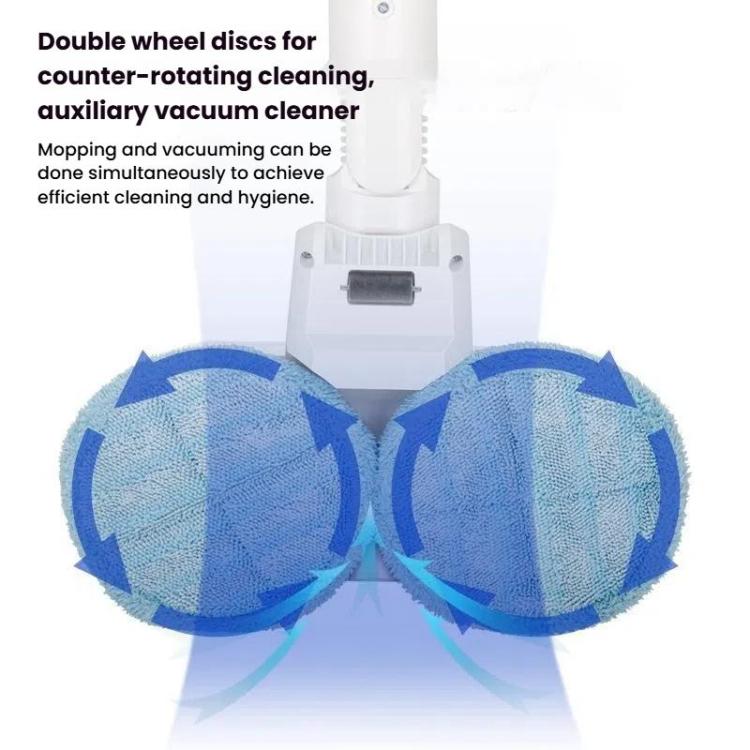 Testa di mocio elettrico con serbatoio dell'acqua per aspirapolvere portatile Xiaomi Dreame / Dyson, Narrow 6 Gray Rags, Narrow 6 Blue Rags, Wide 6 Gray Rags, Wide 6 Blue Rags