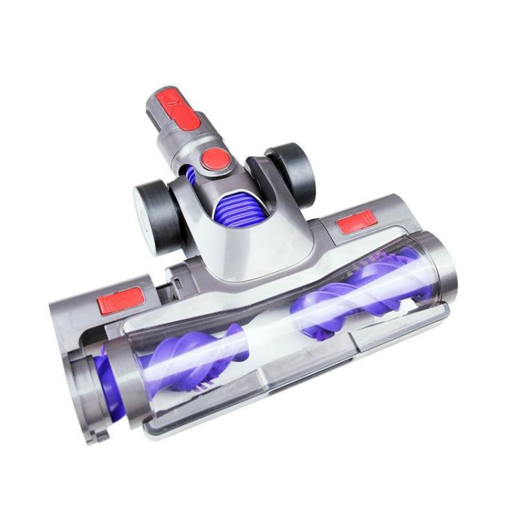 Per aspirapolvere Dyson V7 V8 V10 V11 V15 Spazzola a doppio rullo con trasmissione diretta e luce LED, Double Roller Direct Drive Brush Head