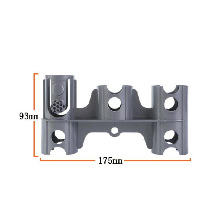 Per Dyson V7 / V8 / V10 / V11 / V15 Supporto per testina di pulizia con spazzola di stoccaggio