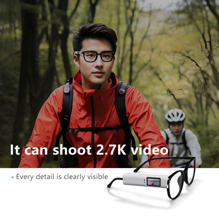 Telecamera per occhiali FPV HD 2.7K Schermo a colori IPS da 0,96 pollici Riprese comode