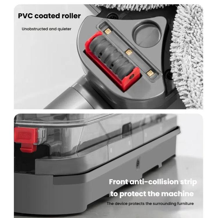 Testa di mocio elettrico 4 in 1 con luce sterilizzatrice UV e serbatoio dell'acqua, For Dyson V7 / V8 / V10 / V11, For Dyson V12 Slim / V10 Slim