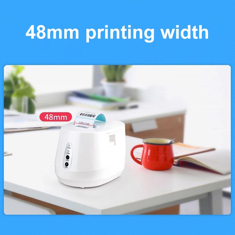 Xprinter XP-237B Stampante termica per etichette di scontrini di supermercati con codice a barre QR, USB, USB+BT