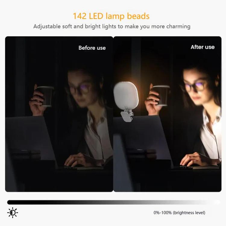 Smartphone Fill Light Selfie Live Streaming Computer Laptop Fotografia Luce LED Videoconferenza Lampada di riempimento