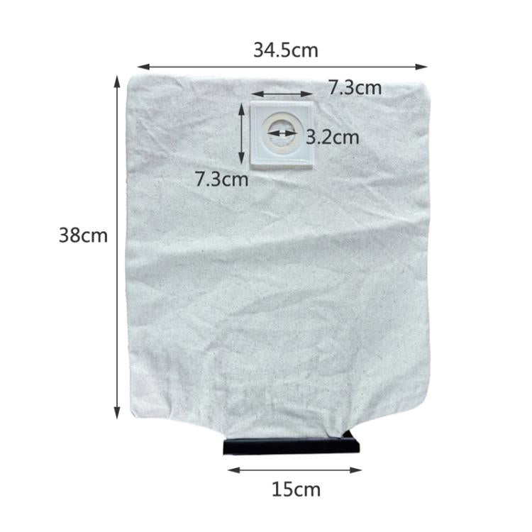 For Nilfisk VP100 / VP200 / VP300 Vacuum Cleaner Reusable Cloth Dust Bag