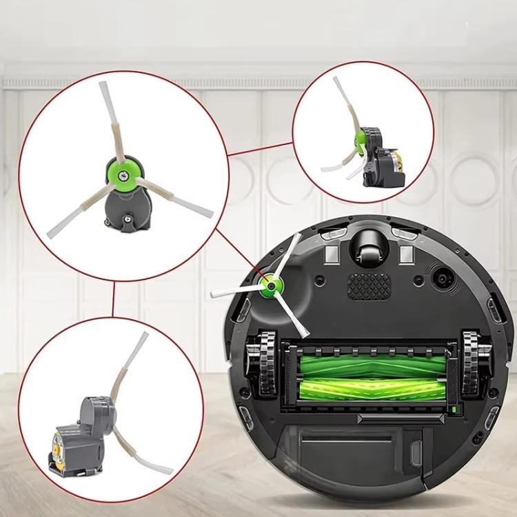 Side Brush Motor Tire Set For iRobot Roomba 500 /600 / 700 / 800 / 900 / I7 / S9 Vacuum Cleaner Accessories, Set