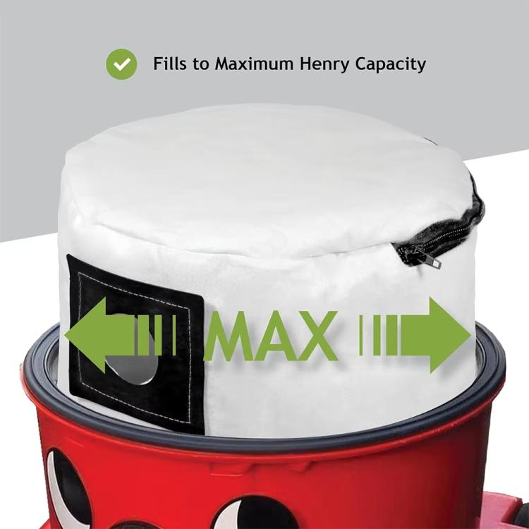 For Numatic Henry Hetty James Vacuum Cleaner Dust Bag Replacement Parts