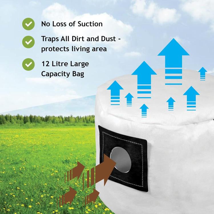 For Numatic Henry Hetty James Vacuum Cleaner Dust Bag Replacement Parts