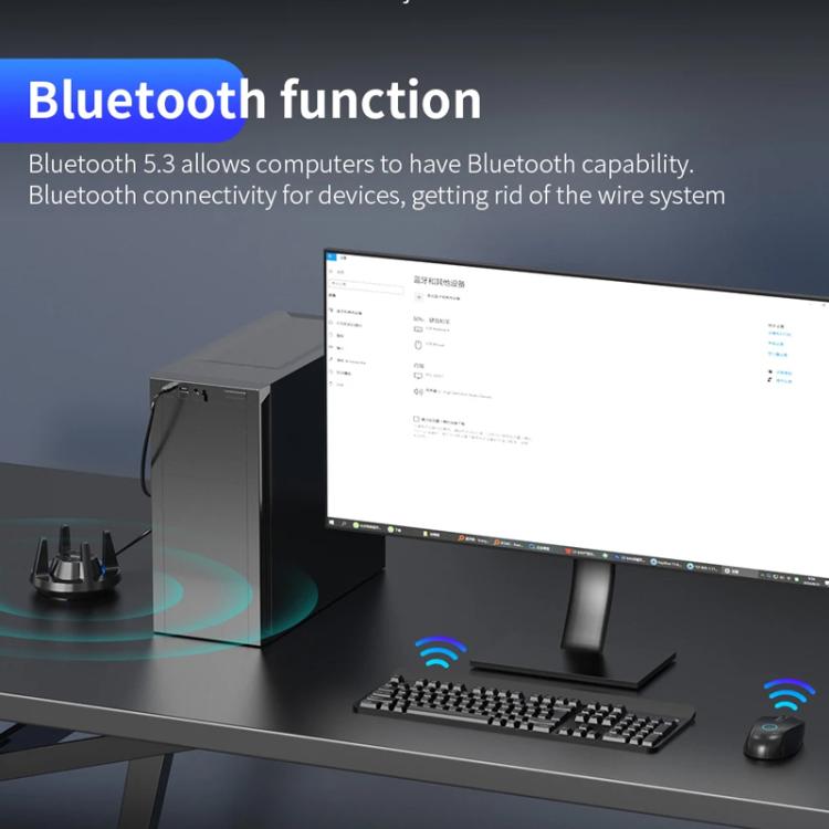 COMFAST CF-947AX 2.4G & 5.8G 900Mbps WiFi6 Bluetooth Network Card, CF-947AX