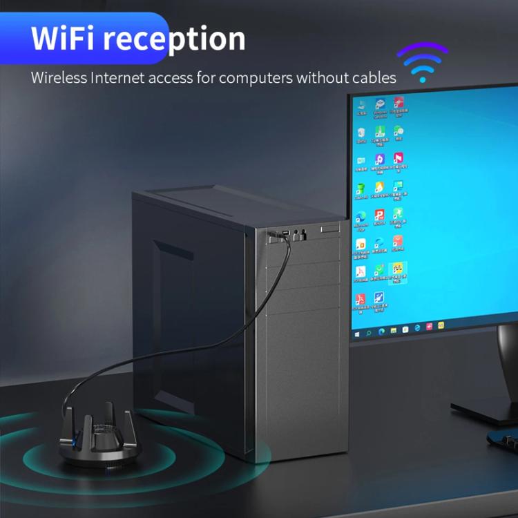 COMFAST CF-947AX 2.4G & 5.8G 900Mbps WiFi6 Bluetooth Network Card, CF-947AX