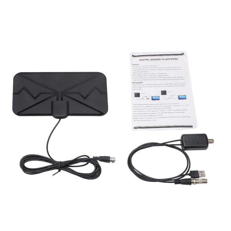 3600 Miles 4K Digital Antenna TV indoor Amplifier Signal Booster DVB-T2 HDTV Antenna, 3M DVB-T