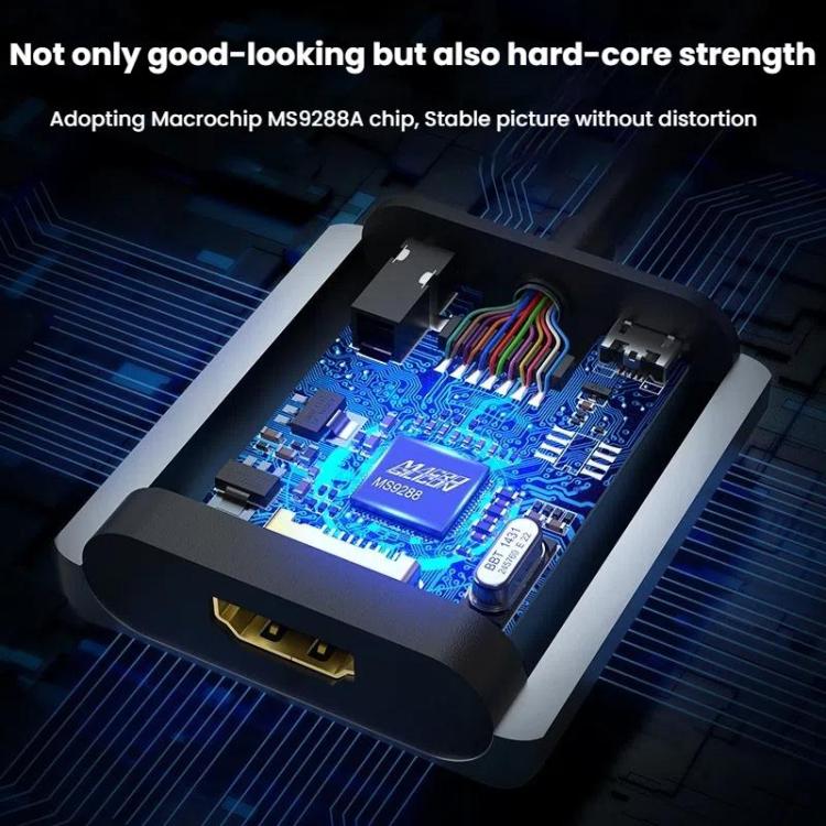 VGA To HDMI Converter For Computer Monitor Cable Adapter With Audio Power Supply, AD014