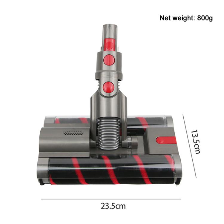 Vacuum Cleaner Dual Roller Brush Head Universal Floor Brush Replacement, For Dyson Omni-Glide Sv19/21 / Micro