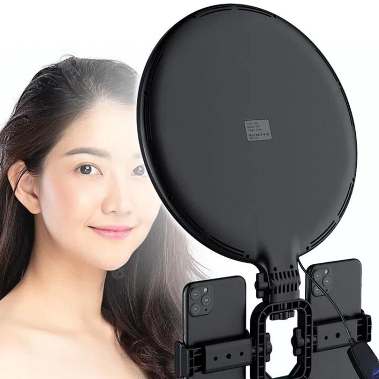 Live Streaming Fill Light LED Photography Lamp Mobile Phone Eye Protection Soft Light Selfie Lamp, 8inch(Black), 10inch(Black), 10inch(White), 12inch(Black)