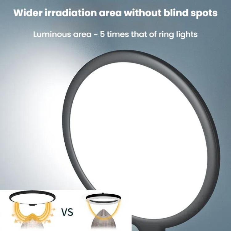 Live Streaming Fill Light LED Photography Lamp Mobile Phone Eye Protection Soft Light Selfie Lamp, 8inch(Black), 10inch(Black), 10inch(White), 12inch(Black)