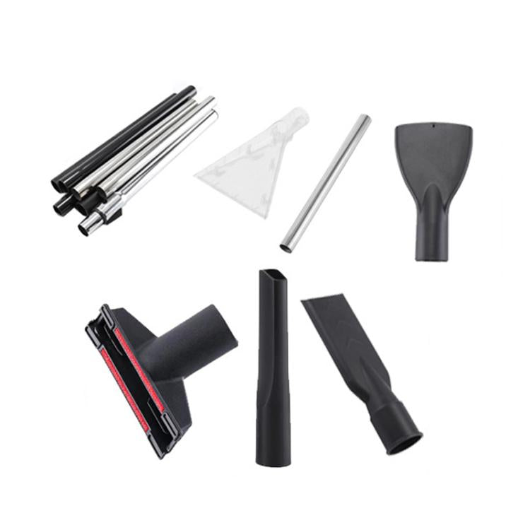 For 32mm Caliber Household Vacuum Cleaner Replacement Part, Plastic Joint Tube, Metal Telescopic Tube, Transparent Suction Tips, Flat Suction Nozzle, Sofa Suction Nozzle, Large Flat Suction Nozzle, Long Flat Suction Nozzle