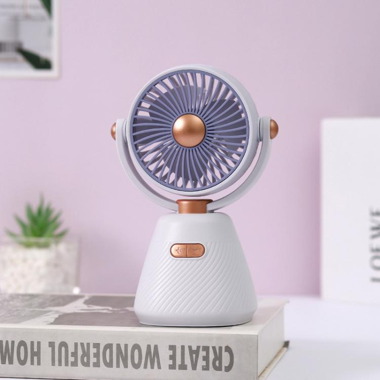 Desktop 100-speed Mini Student Bedroom Fan Portable USB Rechargeable Desktop Small Fan