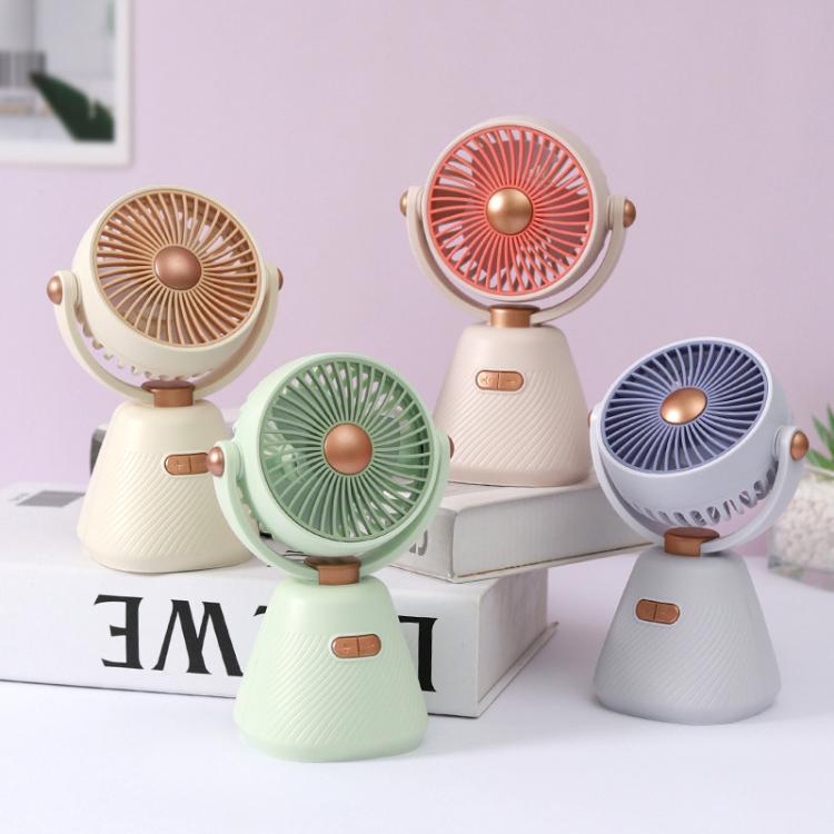 Desktop 100-speed Mini Student Bedroom Fan Portable USB Rechargeable Desktop Small Fan