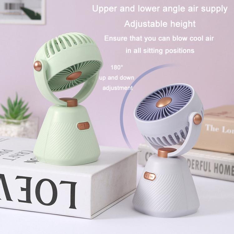 Desktop 100-speed Mini Student Bedroom Fan Portable USB Rechargeable Desktop Small Fan