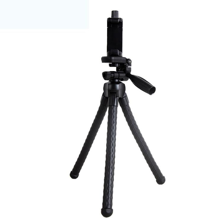 YUNTENG 3280 Octopus Tripod With 3-Way Pan Head Camera Phone Holder, 3280