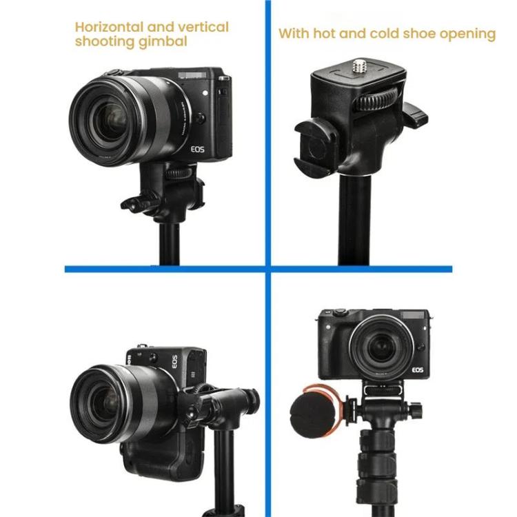 YUNTENG 91666L 18.5-67 Inch Adjustable Tripod Selfie Stick With Remote Control For Phone and Camera, 91666L