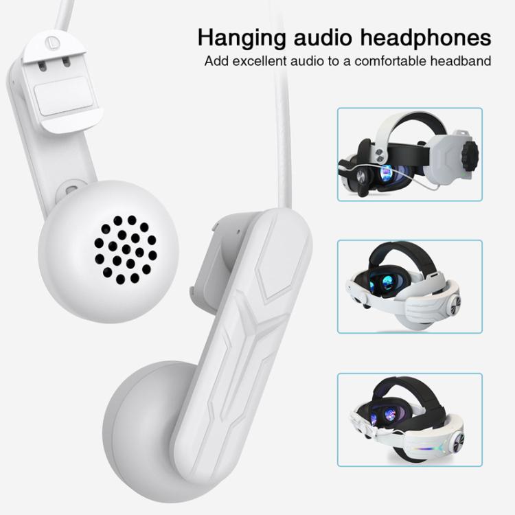 For Meta Quest 2 / 3 Independent Headphones Headband High Sound Speaker VR Accessory