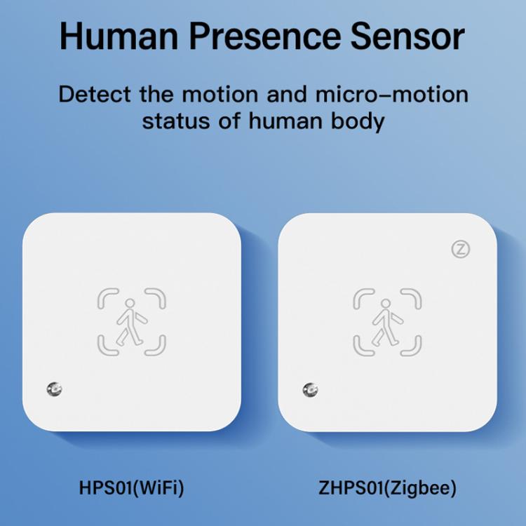 Human Presence Sensor Millimeter Wave Radar Detection Built-in Illuminance Sensor, Tuya WiFi Square, Tuya WiFi Round, Tuya Zigbee Square, Tuya Zigbee Round