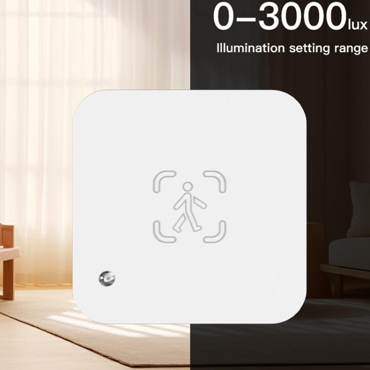 Human Presence Sensor Millimeter Wave Radar Detection Built-in Illuminance Sensor, Tuya WiFi Square, Tuya WiFi Round, Tuya Zigbee Square, Tuya Zigbee Round