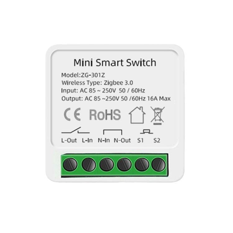 Smart Switch DIY Breaker 2 Way Control Voice Control, Compatible Tuya Zigbee 16A, Compatible eWeLink Zigbee 16A