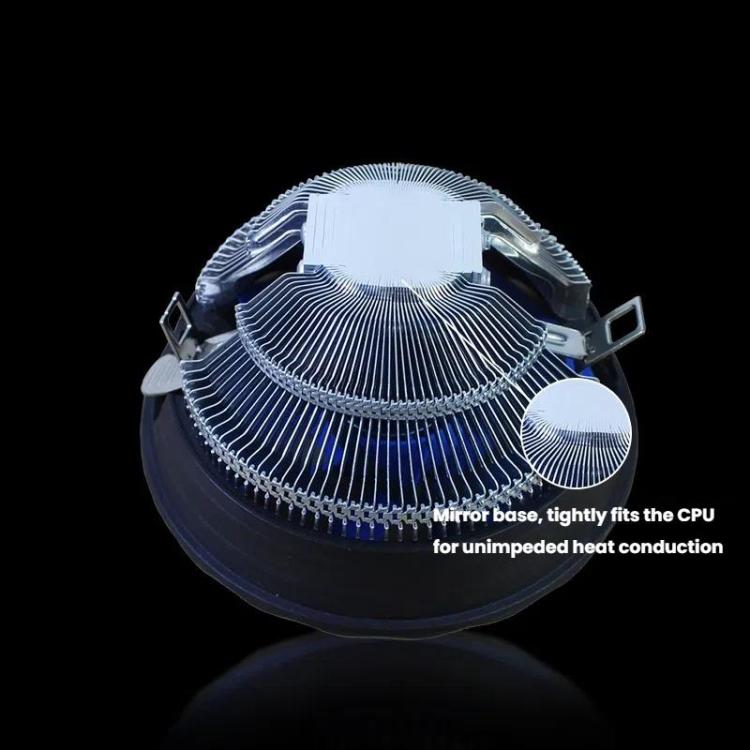 EVESKY 800-2000 RPM Conputer CPU Cooling Fan For Intel LGA 1155/1156/775 & AMD AM4/AM5 Sockets, 400
