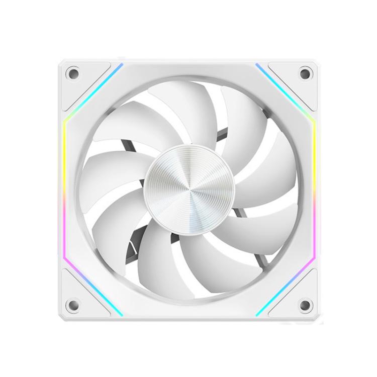 4RS 12cm Computer Case Fan with Infinity Mirror ARGB Thermal Control & Ultra Quiet Cooling