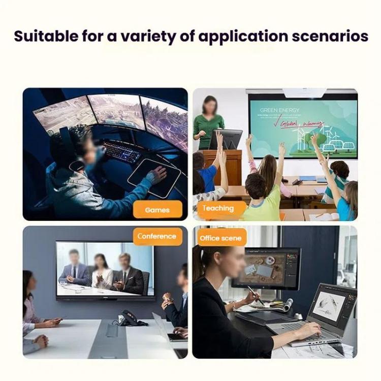 PWAY S6203H 8K 60Hz 2 In 1 Out HDMI-Compatible Two-Way Switcher