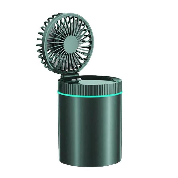 F98 Spray Cooling Desktop Small Fan Bedroom Office Portable Humidifier With Colored Lights, Plug-in (White), Plug-in (Green), Plug-in (Blue), Battery (White), Battery (Green), Battery (Blue)