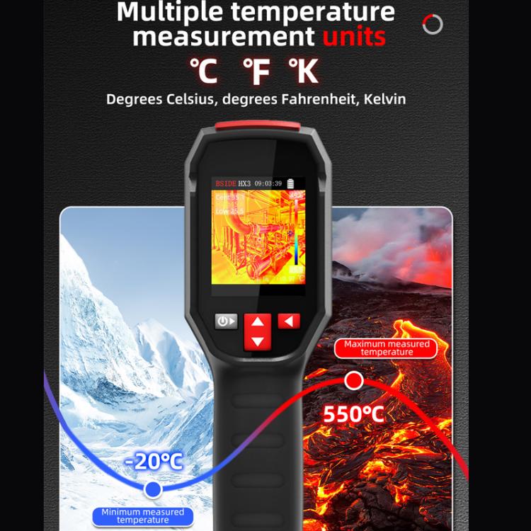 Handheld Infrared Thermal Imager Power Non-Contact Thermometer, HX3