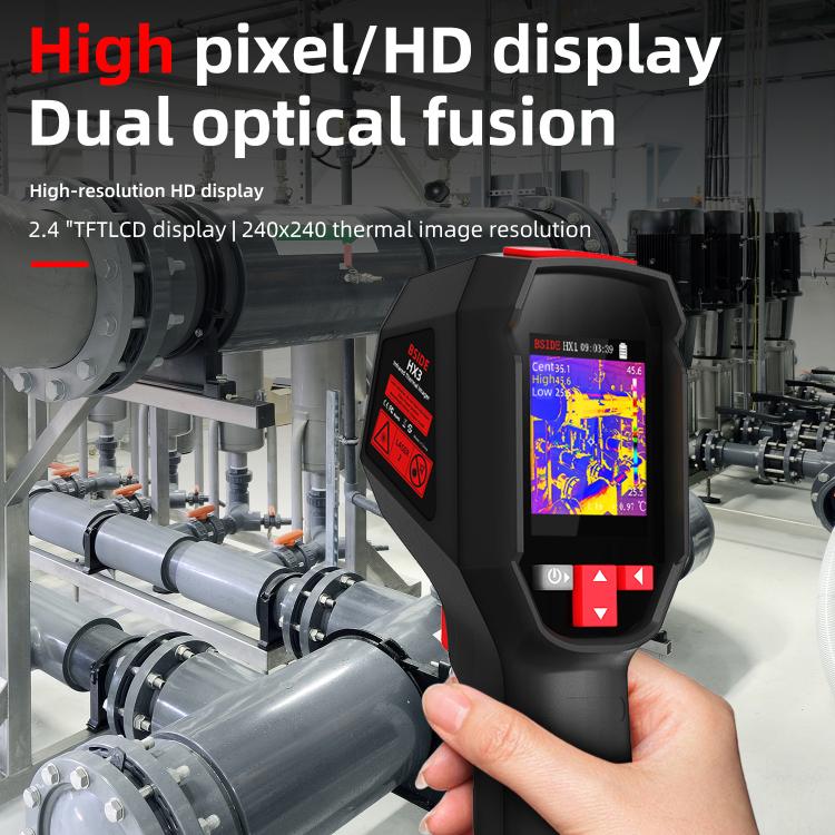 Handheld Infrared Thermal Imager Power Non-Contact Thermometer, HX3