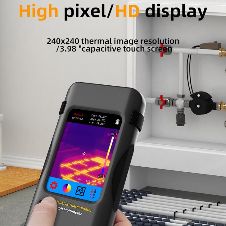 Thermal Imager Multimeter Handheld Touch Screen High Accuracy Thermometer, BSIDE SH7 Standard, BSIDE SH7 Standard+Flexible Coil, BSIDE SH7 Standard+Macro Lens, BSIDE SH7 Standard+Macro Lens+Flexible Coil