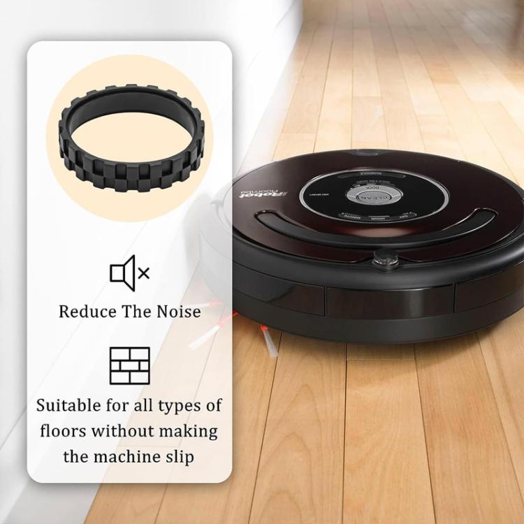 For IRobot Roomba 5/6/7/8/9 Series Walking Wheels Vacuum Cleaner Accessories, Left+Right Wheel-Blue, Left Wheel-Blue, Right Wheel-Blue, Left+Right Wheel-Black, Left Wheel-Black, Right Wheel-Black