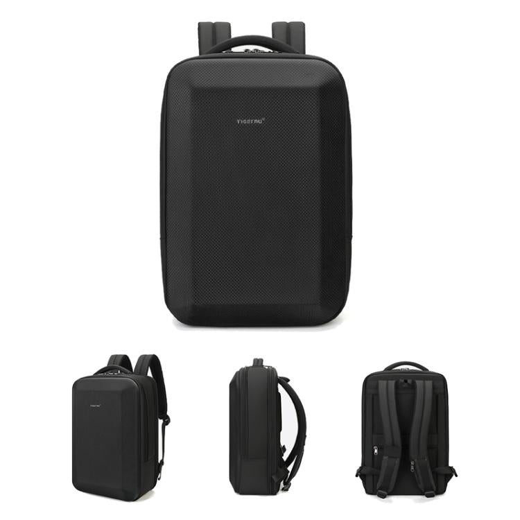 Tigernu T-B9152A 15.6-inch Men Hardshell Waterproof Backpack with Dry/Wet Separated Compartment & Air-Cushioned Shockproof Laptop Sleeve