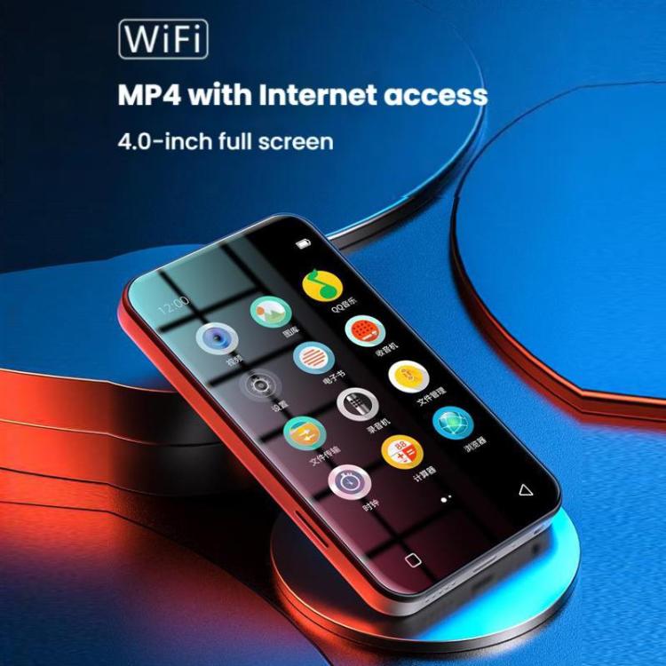 WiFi+Bluetooth-Compatible Color Screen MP4 Movie E-Book Player, 32G Standard, 64G Standard, 128G Standard