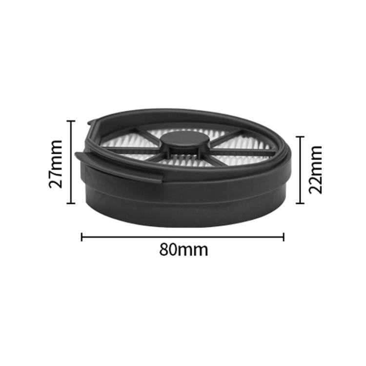 For Puppy T12 Plus / Pro / Duck Wireless Handheld Vacuum Cleaner Accessories Hepa Filter Foam, Front Filter, Rear Filter