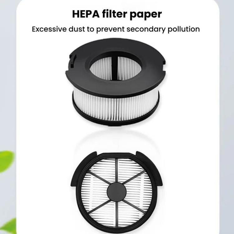 For Puppy T12 Plus / Pro / Duck Wireless Handheld Vacuum Cleaner Accessories Hepa Filter Foam, Front Filter, Rear Filter