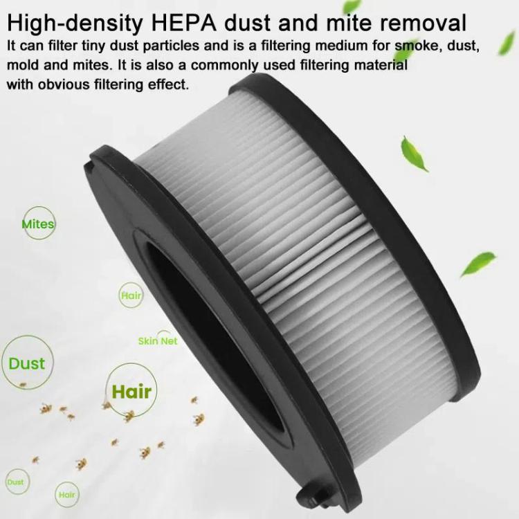 For Puppy T12 Plus / Pro / Duck Wireless Handheld Vacuum Cleaner Accessories Hepa Filter Foam, Front Filter, Rear Filter