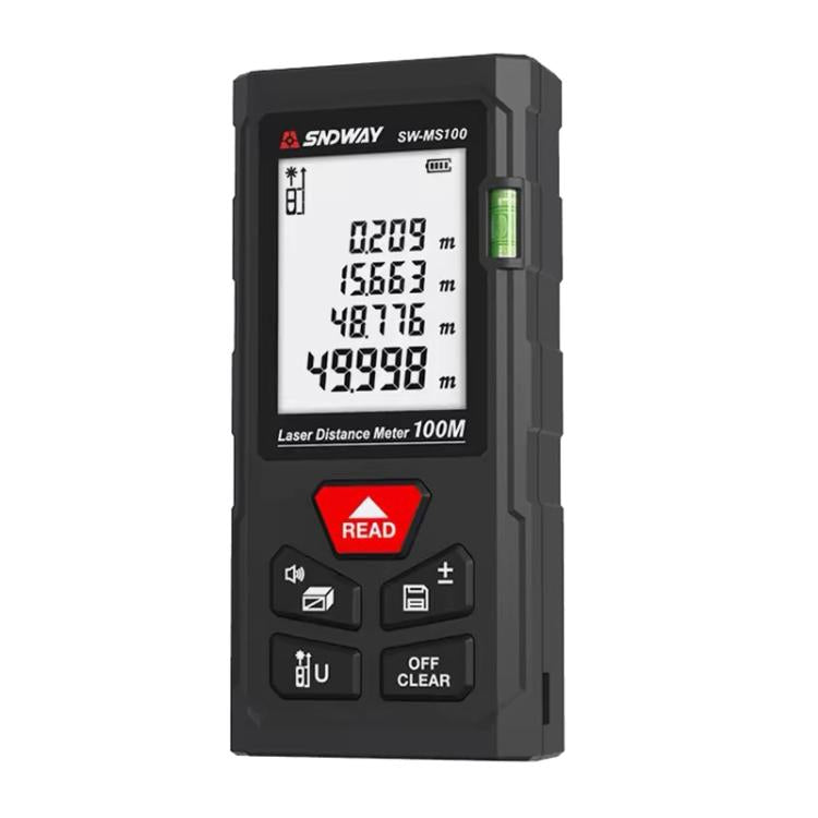 Laser Distance Measuring Instrument High Precision Laser Ruler, SNDWAY SW-MS50 50M, SNDWAY SW-MS70 70M, SNDWAY SW-MS100 100M