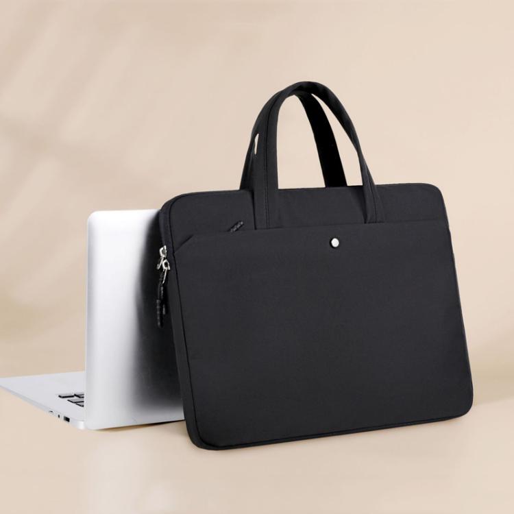 14-14.6inch Universal Laptop Bag Briefcase Women Multifunctional Shockproof Computer Bag, Green, Beige, Pink, Gray, Black, Blue