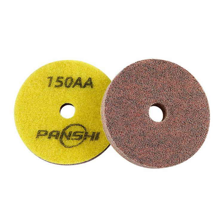 PANSHI Tampone in spugna di fibra per lucidatura a umido effetto marmo, tampone ispessito per levigatura di pietre, 3 inch 80mm 150AA, 3 inch 80mm 300AA, 3 inch 80mm 500AA, 3 inch 80mm 1000AA, 3 inch 80mm 2000AA, 3 inch 80mm 3000AA, 3 inch 80mm 6000AA