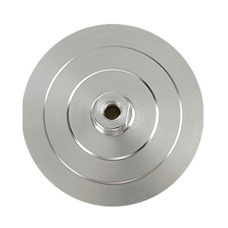 Dischi abrasivi a umido con supporto adesivo, vassoi autoadesivi in lega di alluminio con ventosa, teste per smerigliatrice angolare, 3mm Thickness 3 inch 8cm M10 Hole, 3mm Thickness 3 inch 8cm M14 Hole, 3mm Thickness 4 inch 10cm M10 Hole